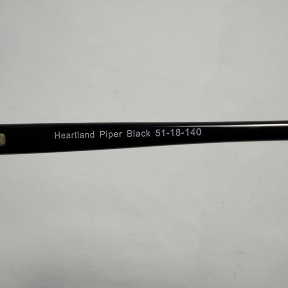 Heartland Piper Black Eyeglasses - Frames Only - Picture 4 of 8